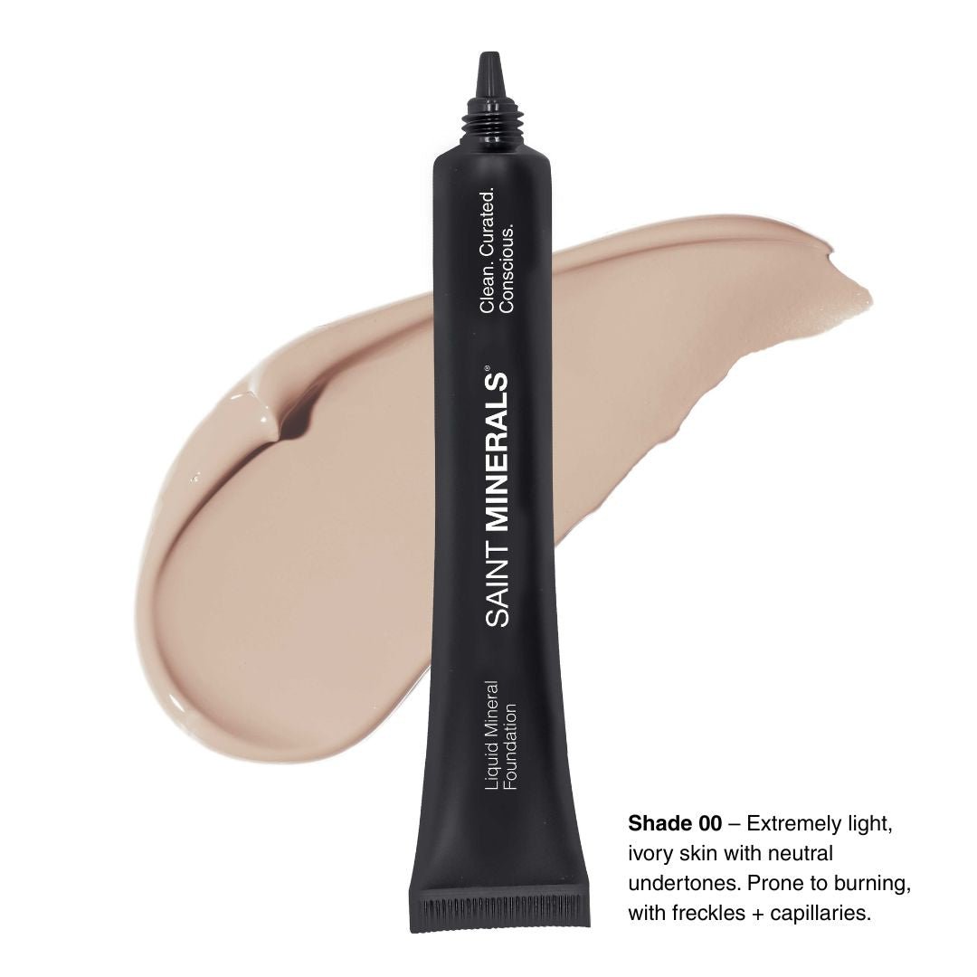 Saint Minerals Liquid Foundation - 0 - SAINT MINERALS® ANZ - Foundation - Liquid - The Skin Boutique