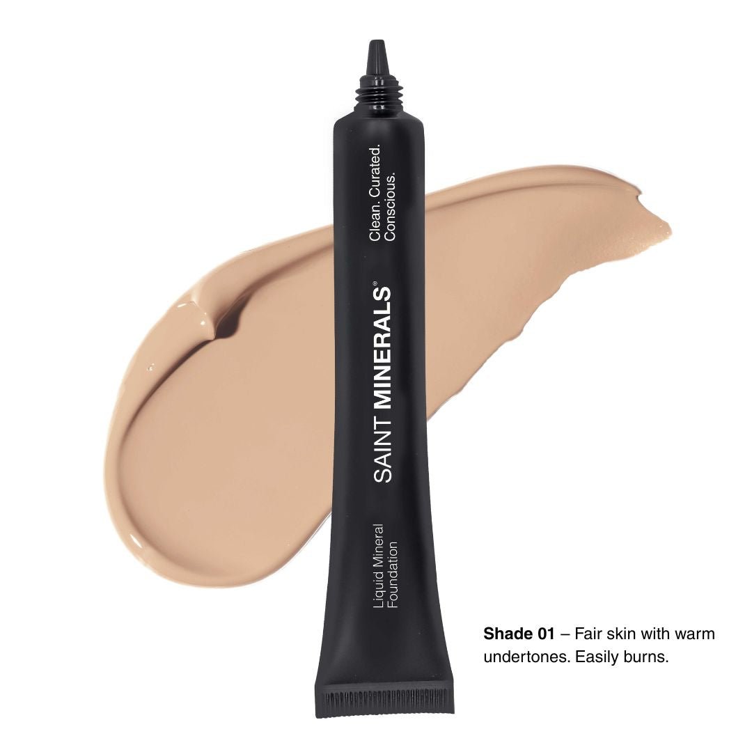 Saint Minerals Liquid Foundation - 1 - SAINT MINERALS® ANZ - Foundation - Liquid - The Skin Boutique