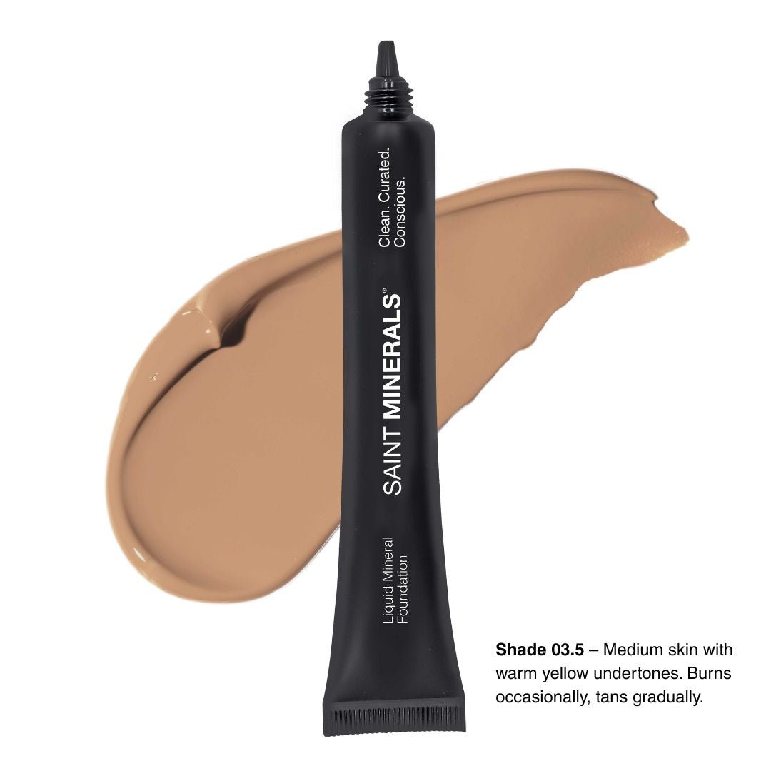 Saint Minerals Liquid Foundation - 3.5 - SAINT MINERALS® ANZ - Foundation - Liquid - The Skin Boutique