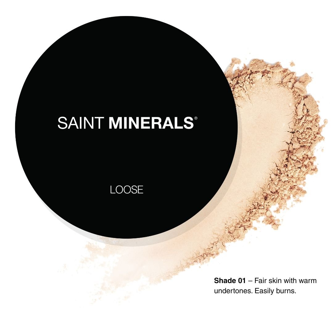 Saint Minerals Loose Mineral Foundation - 1 - SAINT MINERALS® ANZ - Foundation - Loose - The Skin Boutique