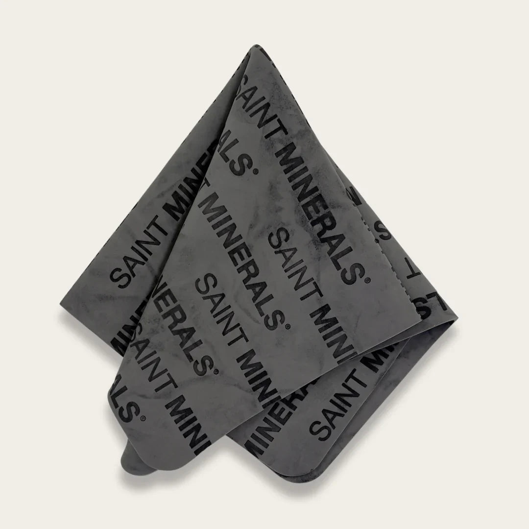 Saint Minerals Makeup Remover Shammy - Grey - SAINT MINERALS® - The Skin Boutique