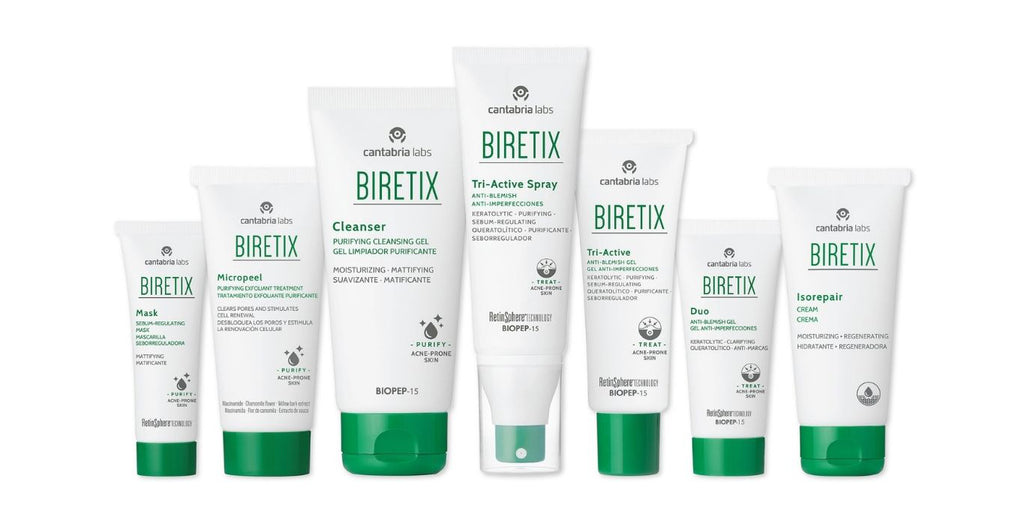 biretix range of skincare for acne prone skin.