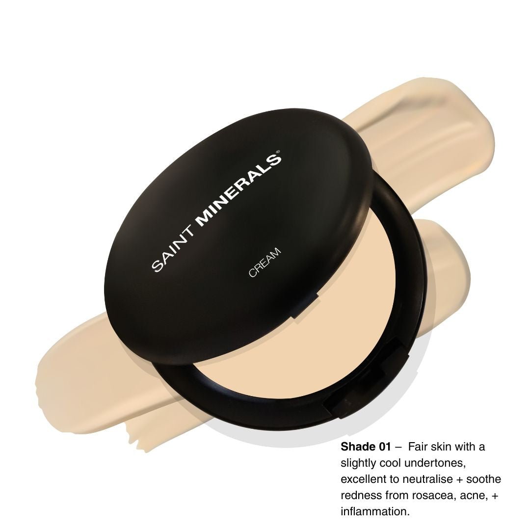 Saint Minerals Cream Mineral Foundation - 1 - SAINT MINERALS® ANZ - Foundation - Cream - The Skin Boutique