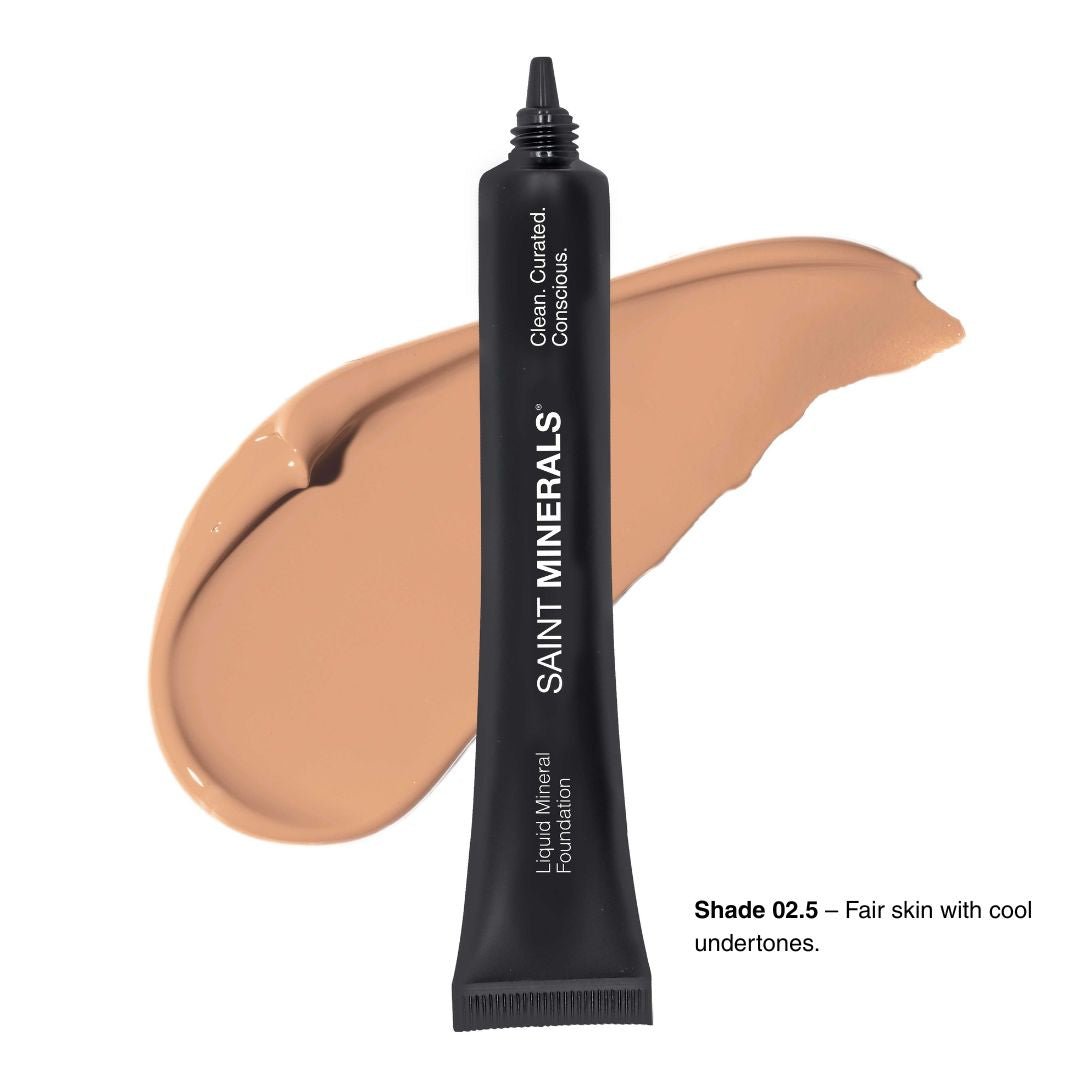 Saint Minerals Liquid Foundation - 2.5 - SAINT MINERALS® ANZ - Foundation - Liquid - The Skin Boutique