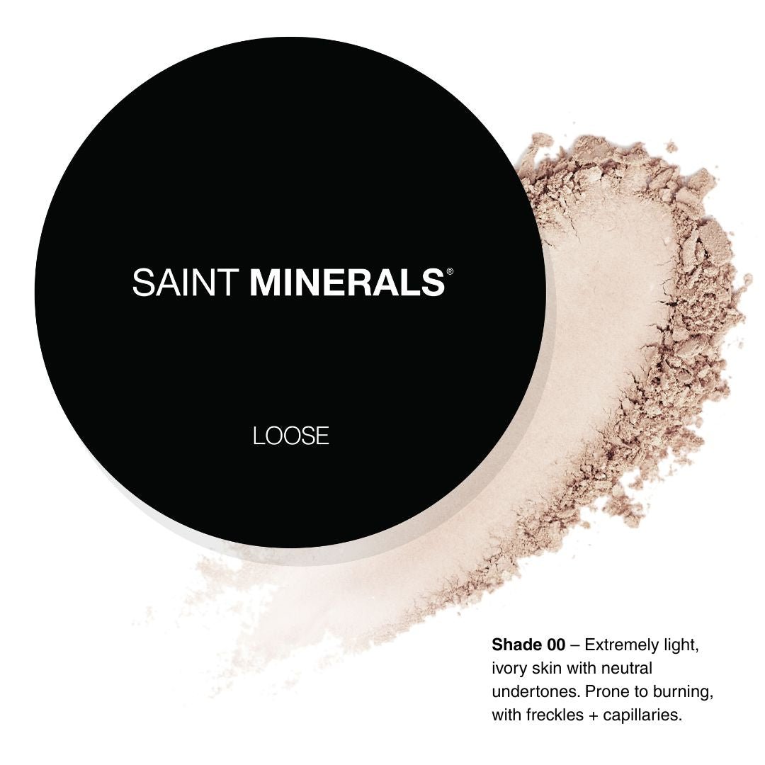 Saint Minerals Loose Mineral Foundation - 0 - SAINT MINERALS® ANZ - Foundation - Loose - The Skin Boutique