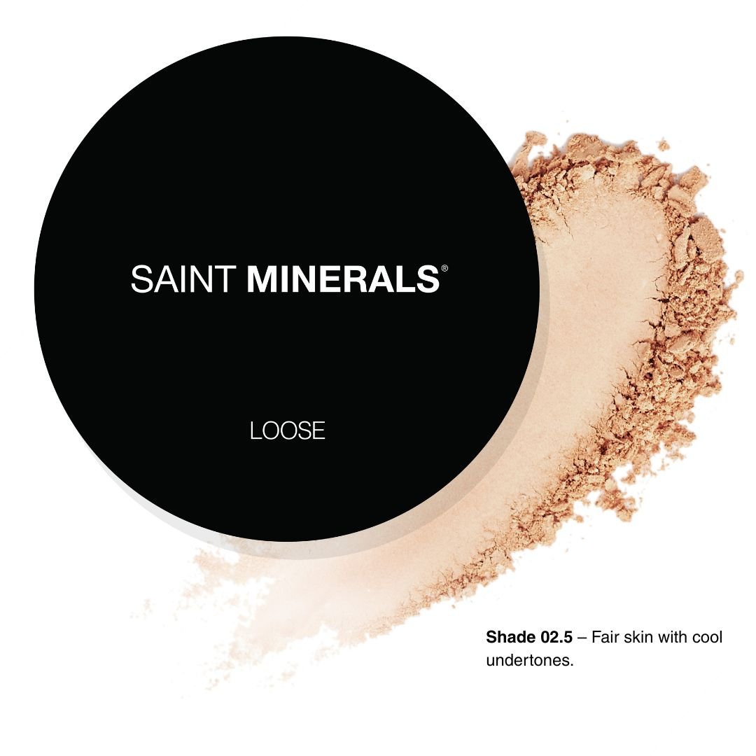 Saint Minerals Loose Mineral Foundation - 2.5 - SAINT MINERALS® ANZ - Foundation - Loose - The Skin Boutique