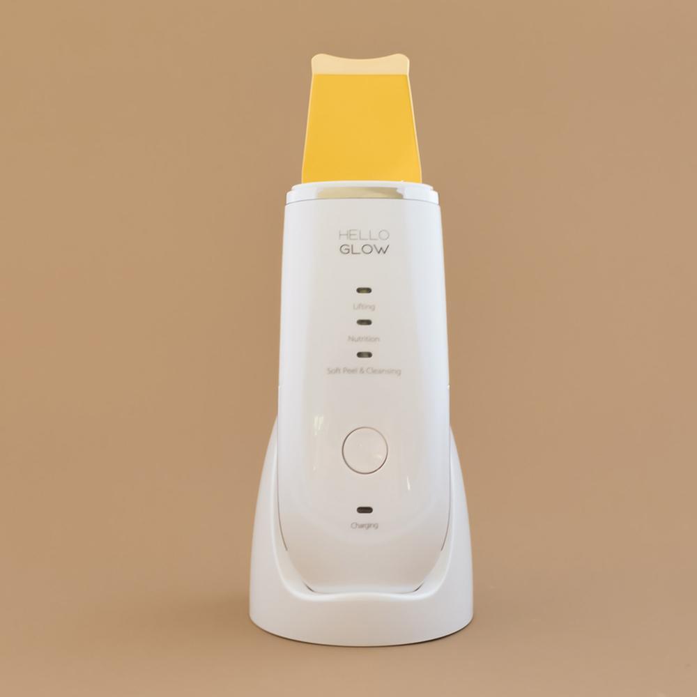 Ultra Sonic Pore Cleanser - White - Hello Glow Skin - Home Clinic Treatment - The Skin Boutique