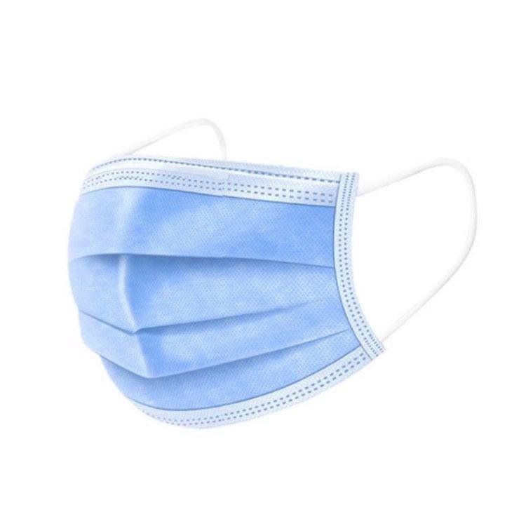 3-Ply Disposable Face Mask - 50 pcs Blue - The Skin Boutique - Face Mask - The Skin Boutique